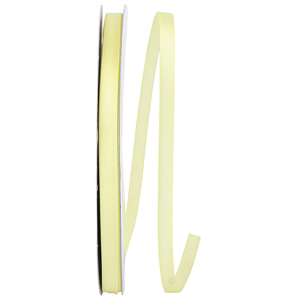 Maize 3 8 Inch Single Face Satin Ribbon Sfs for Wreaths & Bows