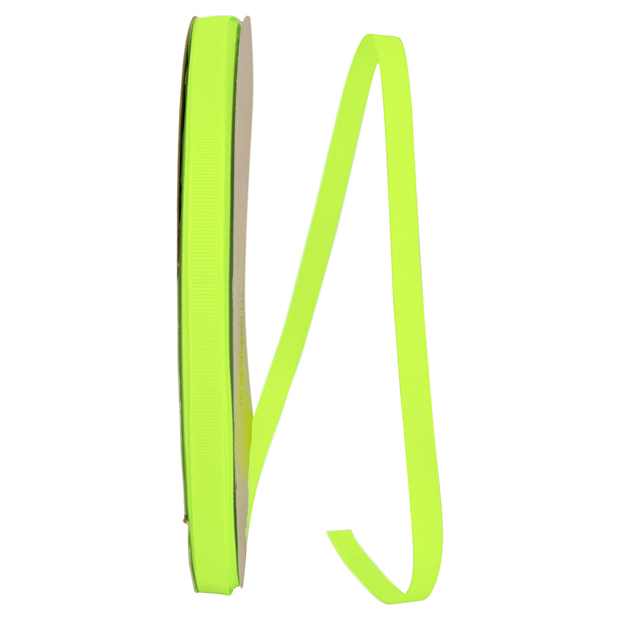 Neon 3 8 Inch Grosgrain Texture Ribbon for Wreaths & Bows
