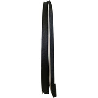 Black 1 4 Inch Grosgrain Texture Ribbon for Wreaths & Bows