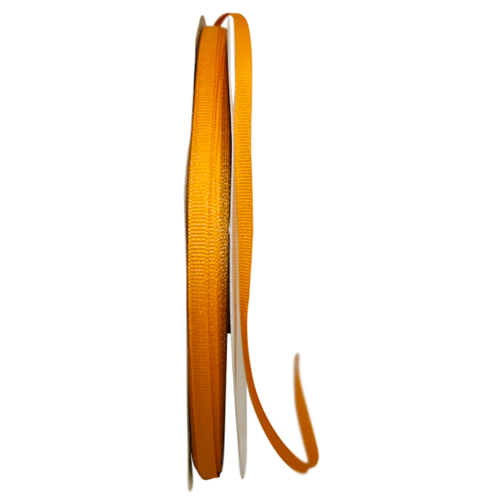 Gold 1 4 Inch Grosgrain Texture Ribbon for Wreaths & Bows