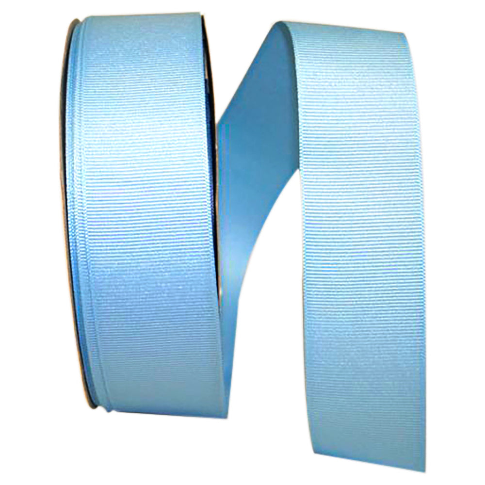 Blue 1-1 2 Inch Grosgrain Texture Ribbon for Wreaths & Bows