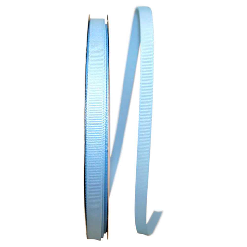 Blue 3 8 Inch Grosgrain Texture Ribbon for Wreaths & Bows