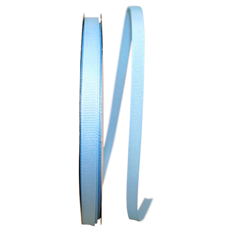 Blue 3 8 Inch Grosgrain Texture Ribbon for Wreaths & Bows