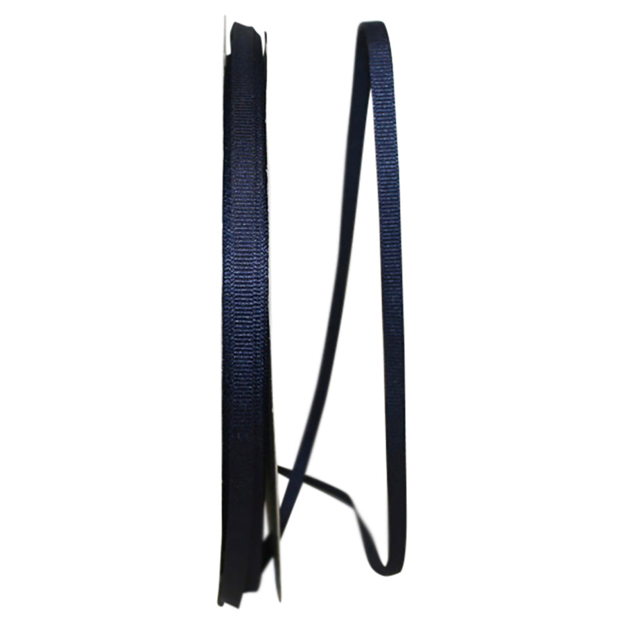 Navy 1 4 Inch Grosgrain Texture Ribbon for Wreaths & Bows