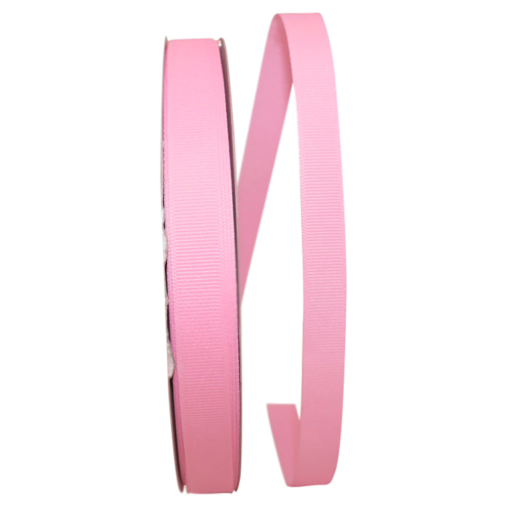 Pink 5 8 Inch Grosgrain Texture Ribbon for Wreaths & Bows