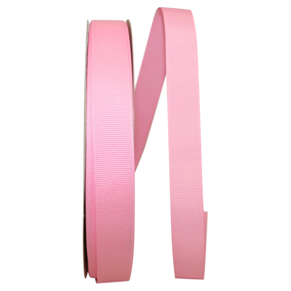 Pink 7 8 Inch Grosgrain Texture Ribbon for Wreaths & Bows