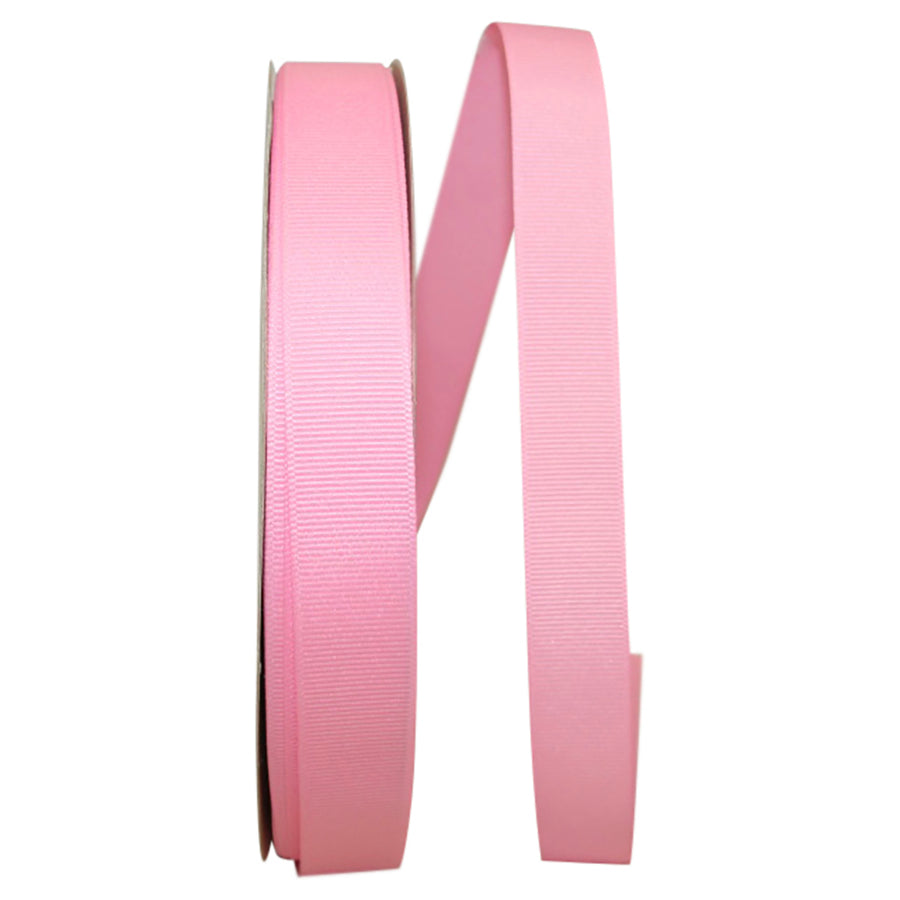 Pink 7 8 Inch Grosgrain Texture Ribbon for Wreaths & Bows