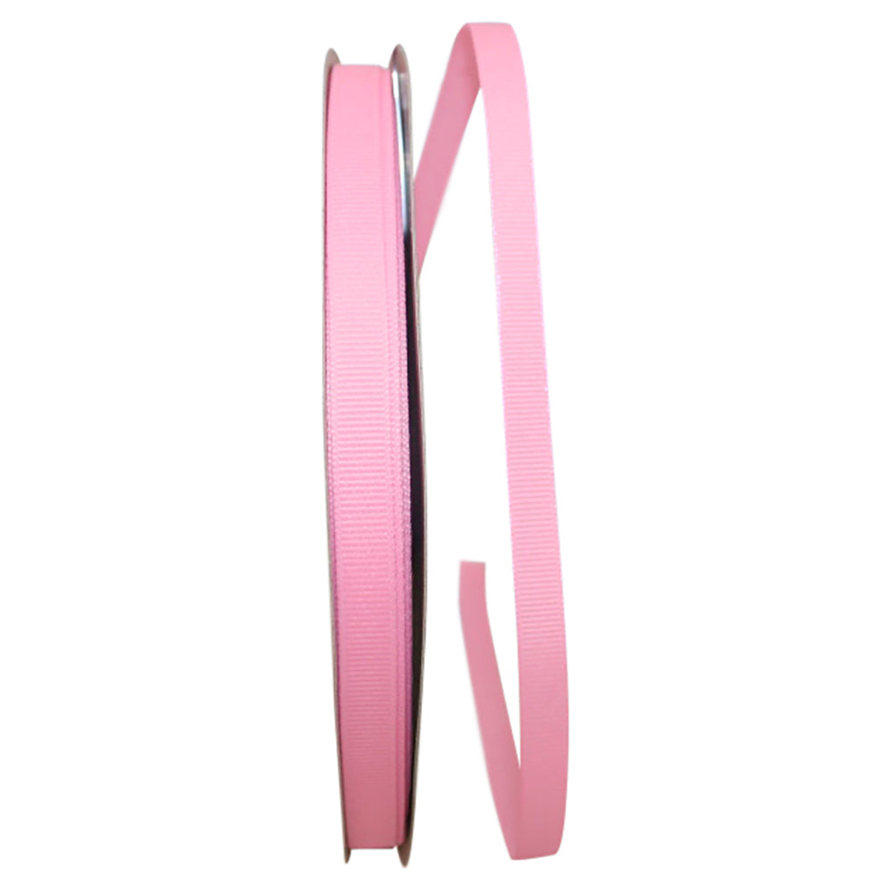 Pink 3 8 Inch Grosgrain Texture Ribbon for Wreaths & Bows