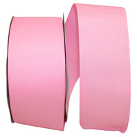 Pink 2-1 4 Inch Grosgrain Texture Ribbon for Wreaths & Bows