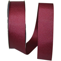 Burgundy Grosgrain Texture Ribbon 1-1/2 Inch for Bows