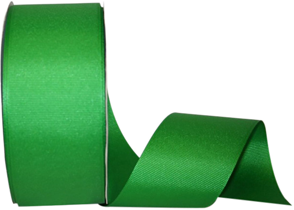 Emerald 2-1 4 Inch Grosgrain Texture Ribbon for Wreaths & Bows