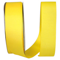 Lemon 1-1 2 Inch Grosgrain Texture Ribbon for Wreaths & Bows