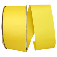 Lemon 2-1 4 Inch Grosgrain Texture Ribbon for Wreaths & Bows