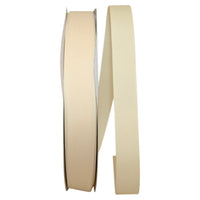 Cream 7 8 Inch Grosgrain Texture Ribbon for Wreaths & Bows