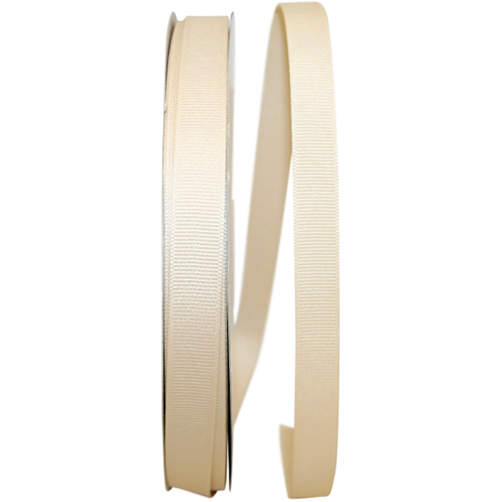 Natural 5 8 Inch Grosgrain Texture Ribbon for Wreaths & Bows