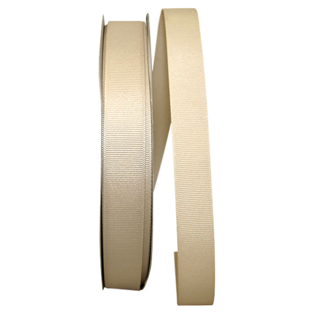 Natural 7 8 Inch Grosgrain Texture Ribbon for Wreaths & Bows