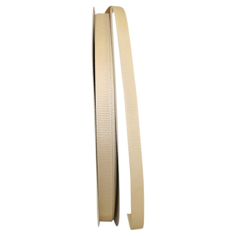 Natural 3 8 Inch Grosgrain Texture Ribbon for Wreaths & Bows