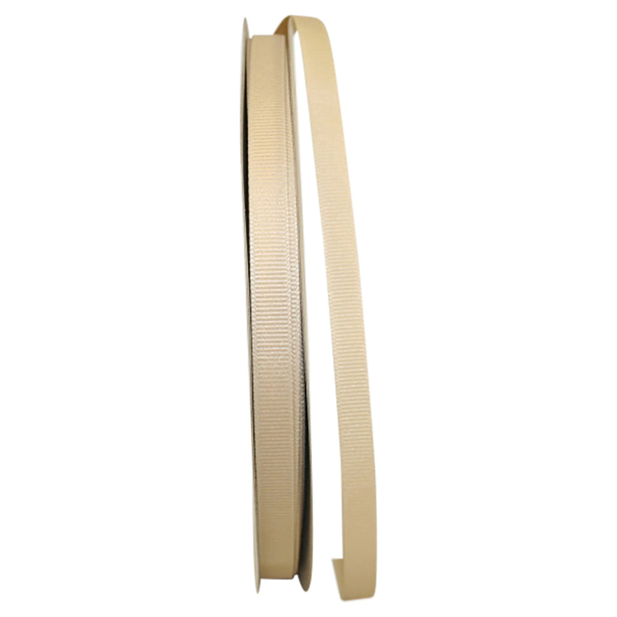 Natural 3 8 Inch Grosgrain Texture Ribbon for Wreaths & Bows