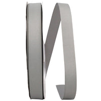 Pewter 7 8 Inch Grosgrain Texture Ribbon for Wreaths & Bows