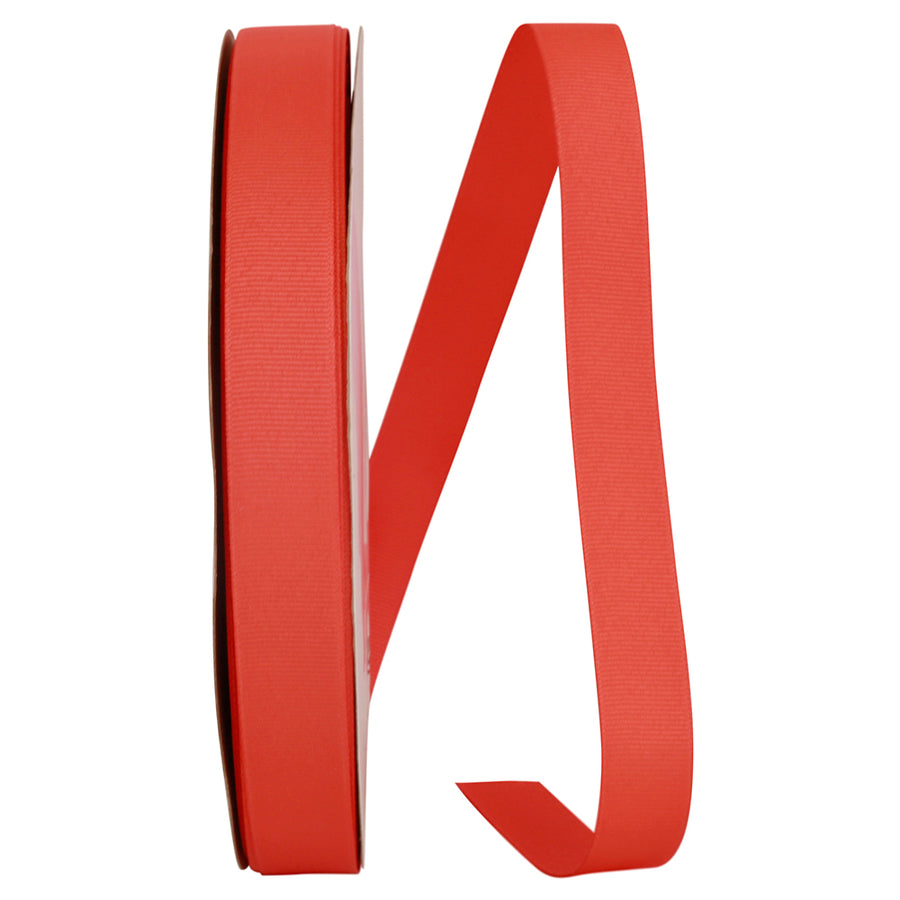 Coral 7 8 Inch Grosgrain Texture Ribbon for Wreaths & Bows