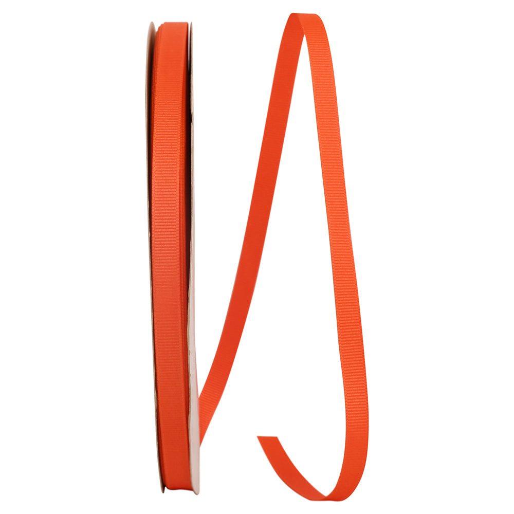 Coral 3 8 Inch Grosgrain Texture Ribbon for Wreaths & Bows