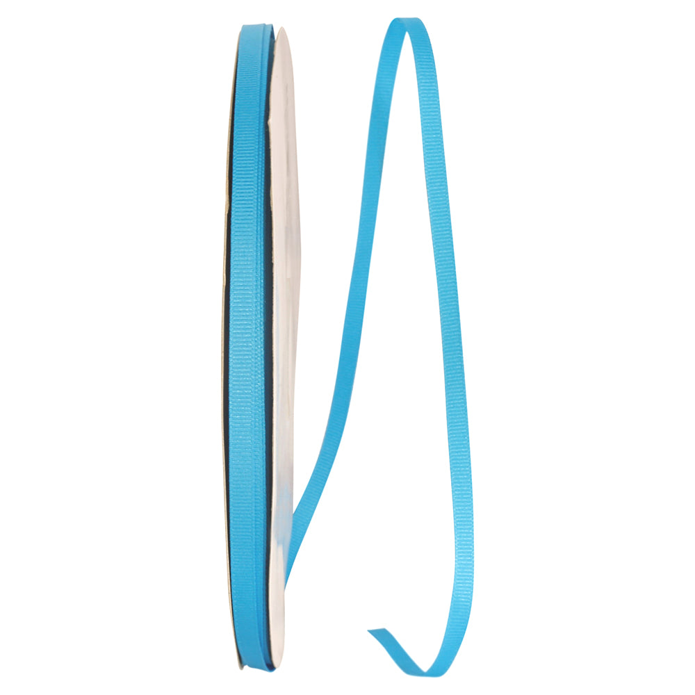 Turquoise Grosgrain Ribbon 1/4 Inch for Wreaths and Bows