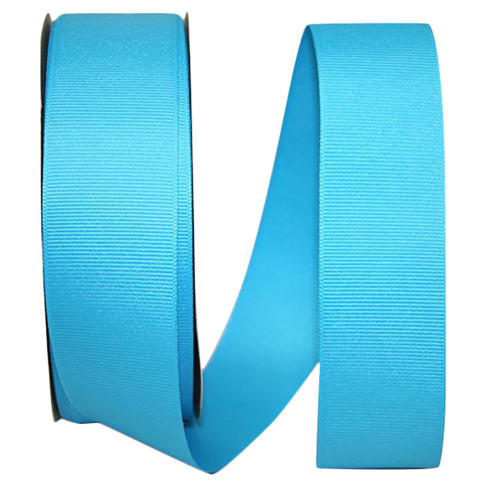 Turquoise Grosgrain Texture Ribbon 1-1/2 Inch for Bows