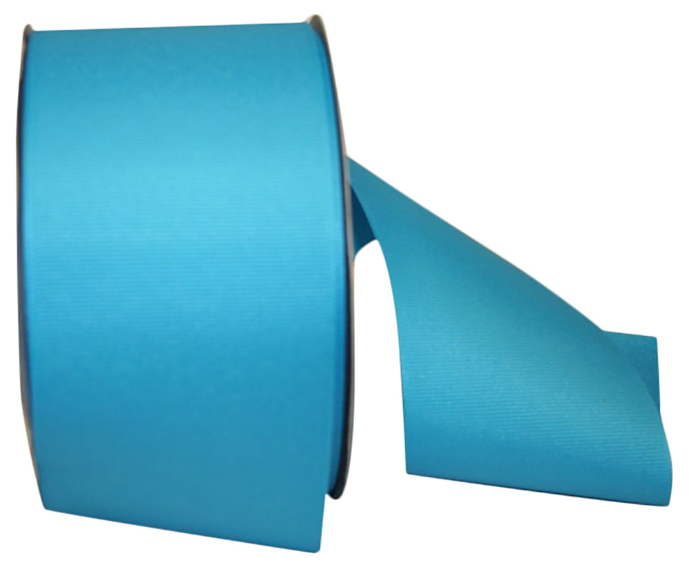 Turquoise 3 Inch Grosgrain Ribbon for Wreaths and Bows