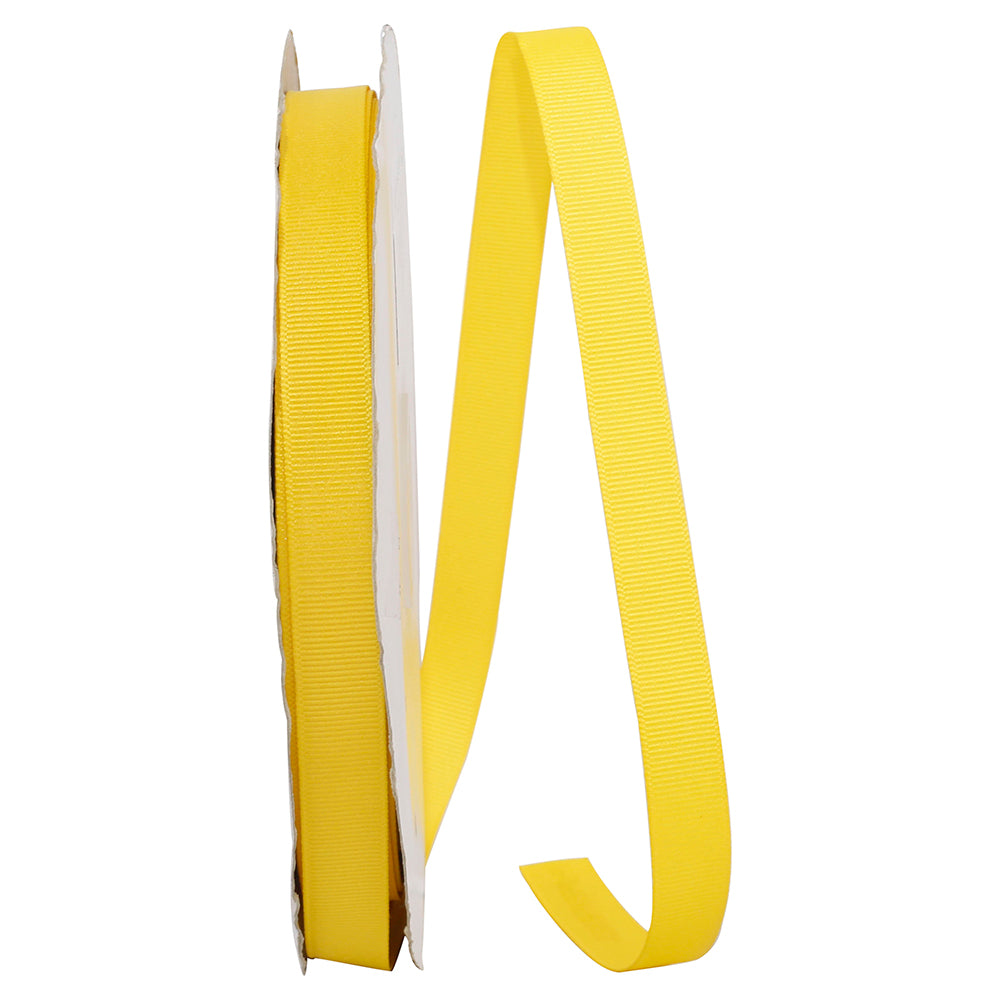 Maize 5 8 Inch Grosgrain Texture Ribbon for Wreaths & Bows