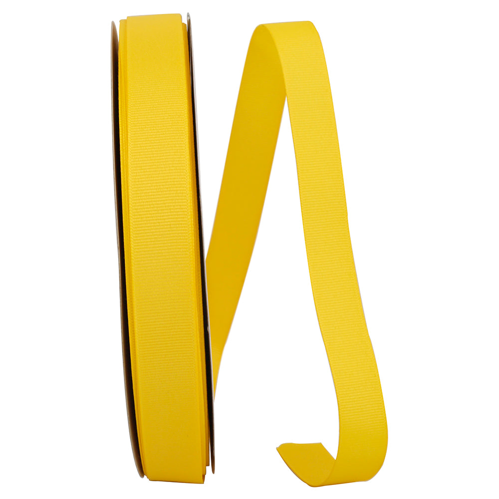 Maize 7 8 Inch Grosgrain Texture Ribbon for Wreaths & Bows