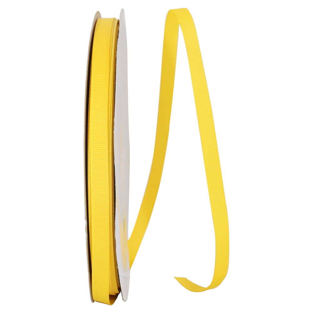 Maize 3 8 Inch Grosgrain Texture Ribbon for Wreaths & Bows