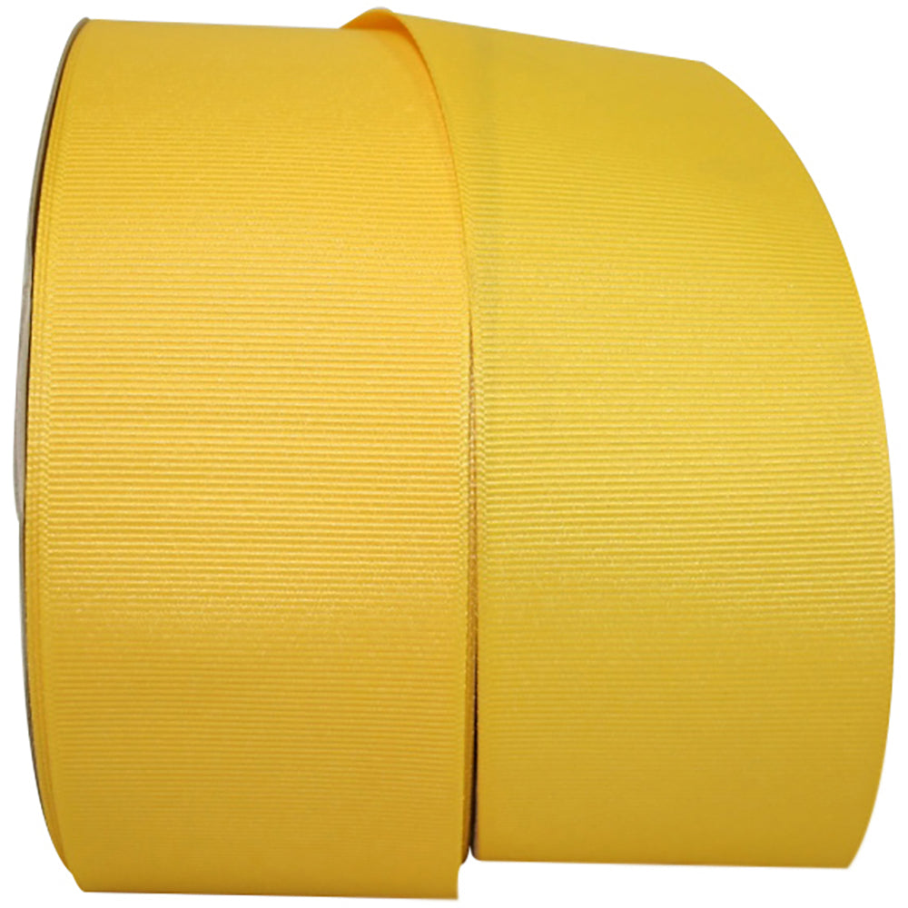 Maize 2-1 4 Inch Grosgrain Texture Ribbon for Wreaths & Bows