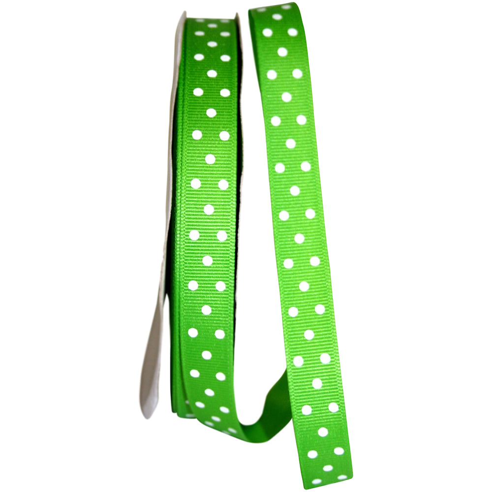 Apple 5 8 Inch Grosgrain Confetti Dots Ribbon for Wreaths & Bows