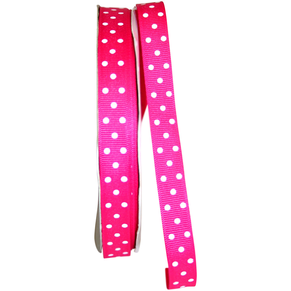 5 8 Inch Grosgrain Confetti Dots Ribbon for Wreaths & Bows