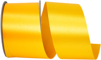 Gold 2-1 2 Inch Satin Cooler Ribbon for Wreaths & Bows