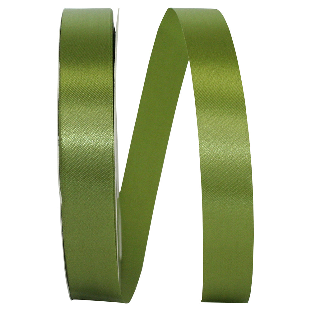 Moss 7 8 Inch Satin Cooler Ribbon for Wreaths & Bows