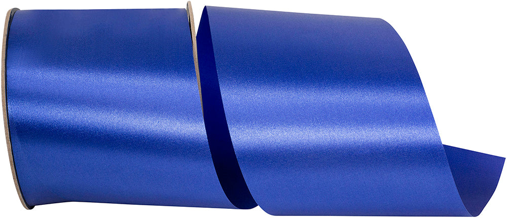 Royal 4 Inch Satin Cooler Ribbon for Wreaths & Bows