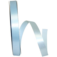 Blue 5 8 Inch Satin Cooler Ribbon for Wreaths & Bows