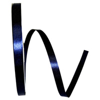 Navy 3 8 Inch Satin Cooler Ribbon for Wreaths & Bows