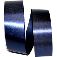 Navy 1-7 8 Inch Satin Cooler Ribbon for Wreaths & Bows