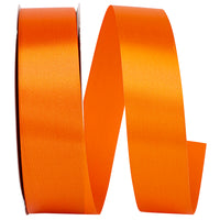 Orange 1-3 8 Inch Satin Cooler Ribbon for Wreaths & Bows