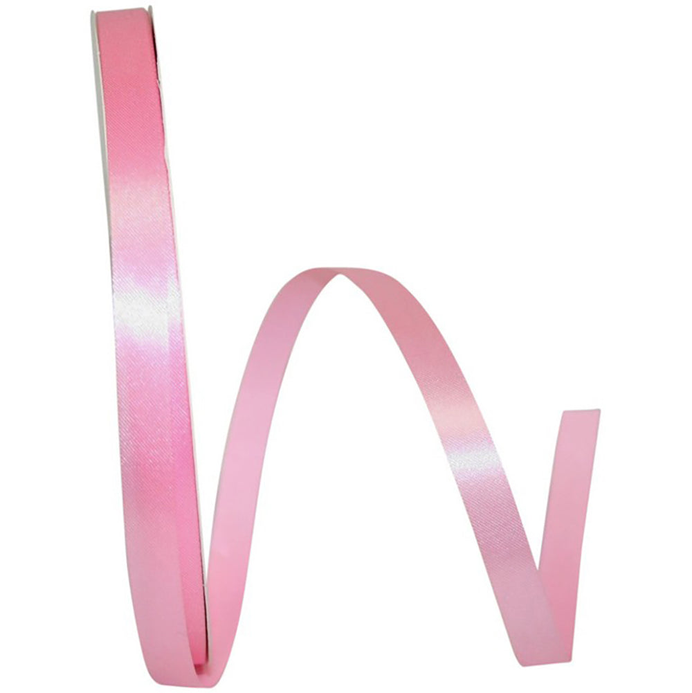 Pink 3 8 Inch Satin Cooler Ribbon for Wreaths & Bows