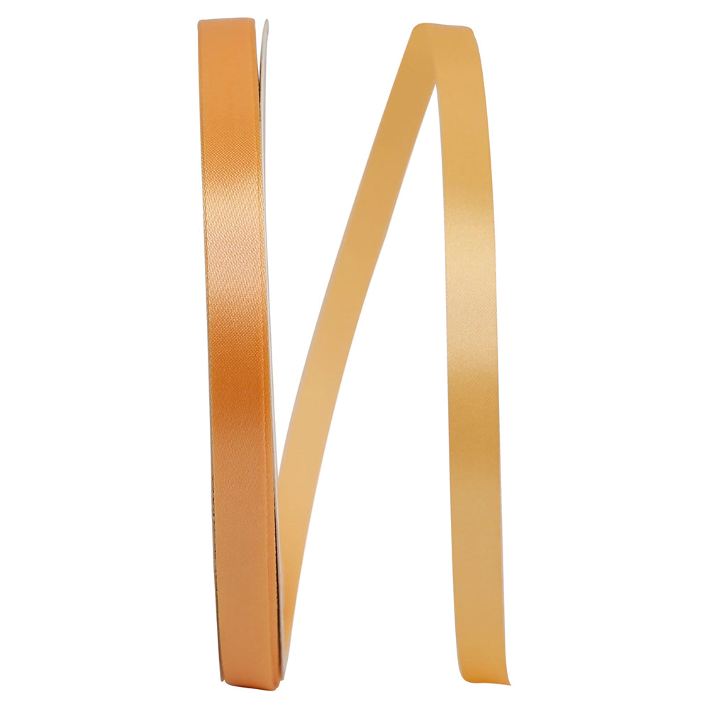 Peach 3 8 Inch Satin Cooler Ribbon for Wreaths & Bows