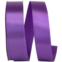 Purple 1-3 8 Inch Satin Cooler Ribbon for Wreaths & Bows
