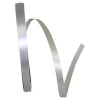 Silver 3 8 Inch Satin Cooler Ribbon for Wreaths & Bows