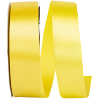 Yellow 1-3 8 Inch Satin Cooler Ribbon for Wreaths & Bows