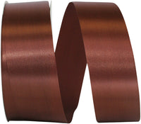 Brown 1-7 8 Inch Satin Cooler Ribbon for Wreaths & Bows