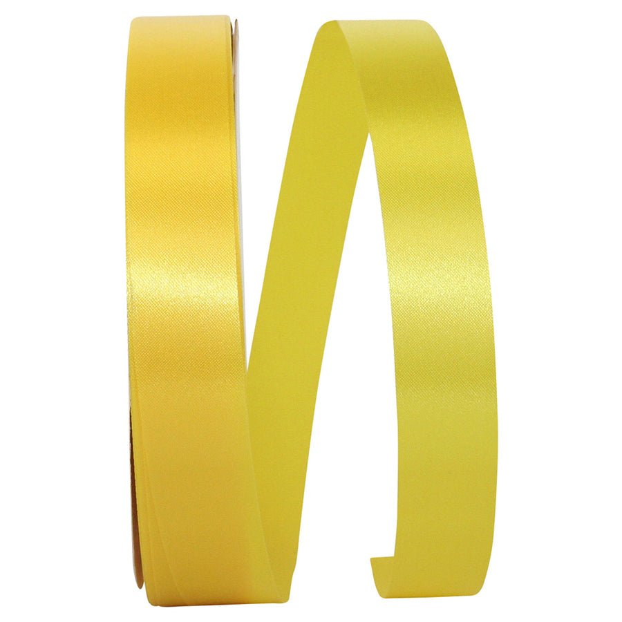 Sunshine 7 8 Inch Satin Cooler Ribbon for Wreaths & Bows