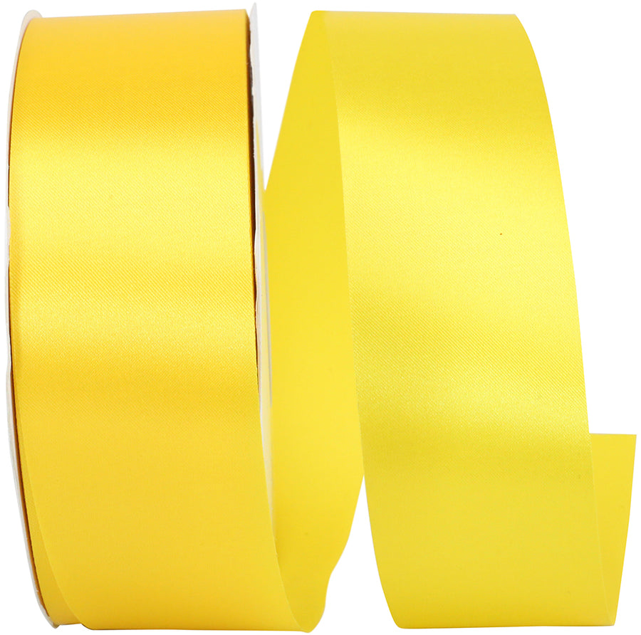 Sunshine 1-7 8 Inch Satin Cooler Ribbon for Wreaths & Bows