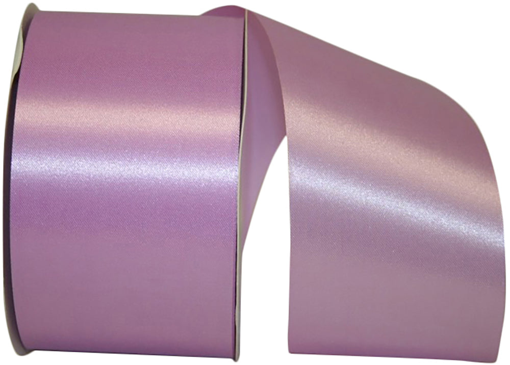 Lavender 2-1 2 Inch Satin Cooler Ribbon for Wreaths & Bows